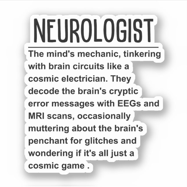 Neurologist  (Front)