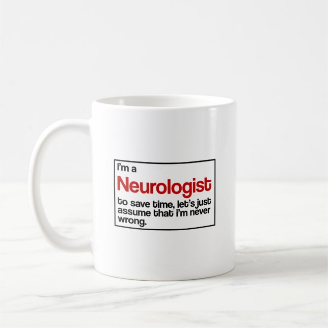 Neurologist Coffee Mug (Left)
