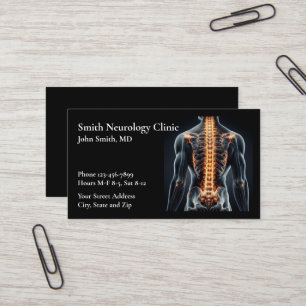 Neurologist Neurology Neurosurgeon Business Card