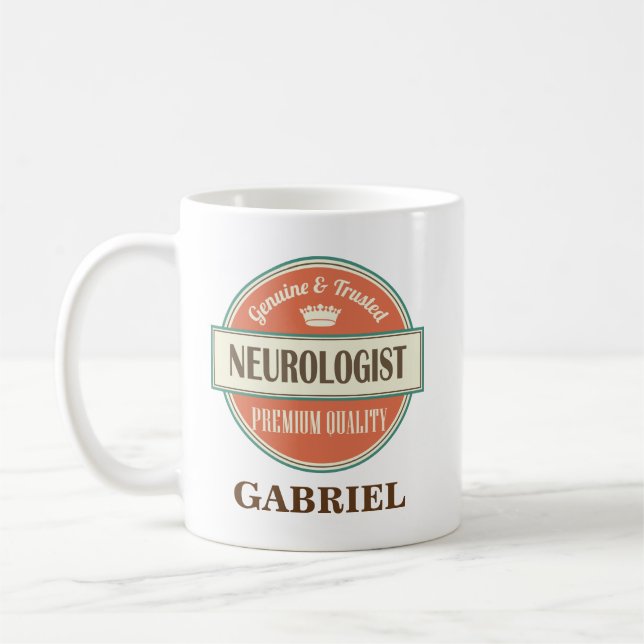Neurologist Personalised Office Mug Gift (Left)