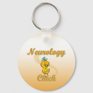 Neurology Chick Key Ring