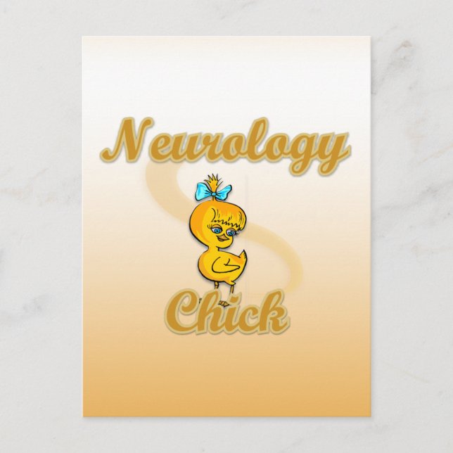 Neurology Chick Postcard (Front)