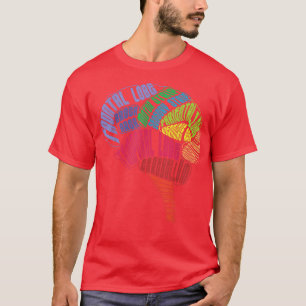 Neurology Human Brain Anatomy Neurologists Brain D T-Shirt