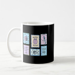 Neurology Neuro Nurse Stamp Work Neuro Icu Crew Coffee Mug