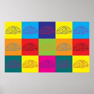 Neurology Pop Art Poster