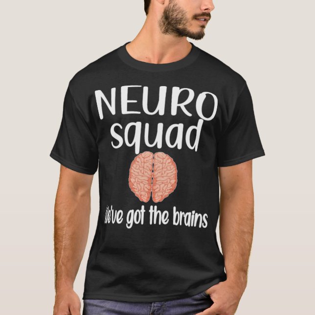 Neurology Squad Neurologist Technician Neuro Nurse T-Shirt (Front)
