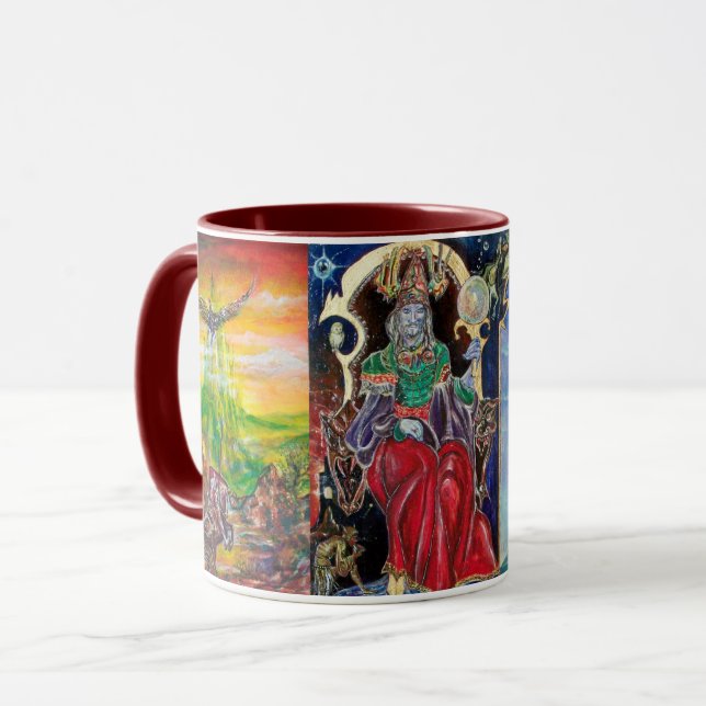 NEUROMANCER,ANGELICA KNIGHT AND SEA DRAGON Fantasy Mug (Front Left)