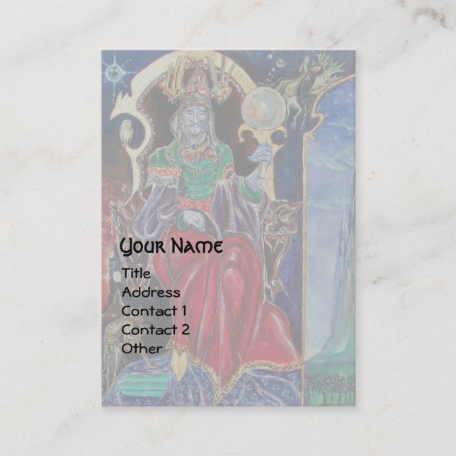 NEUROMANCER BUSINESS CARD (Front)