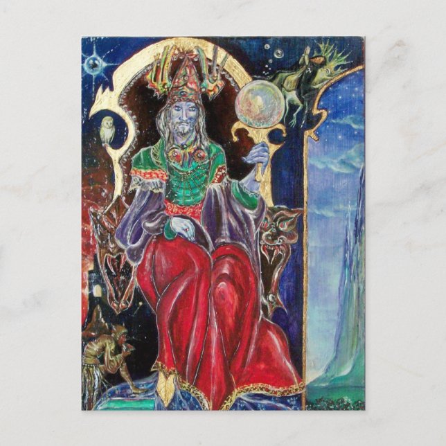 NEUROMANCER Magician King Postcard (Front)