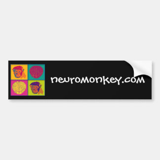 Neuromonkey logo bumper sticker