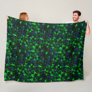 Neuron City Fleece Blanket