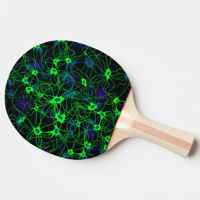 Neuron City Ping Pong Paddle (Back Side)