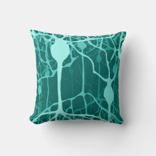 Neuron Forest Pillow
