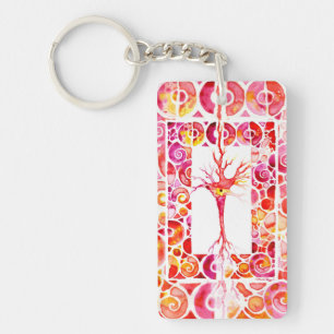 Neuron Key Ring