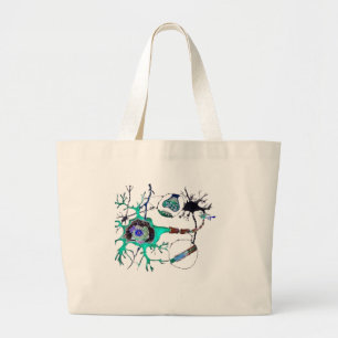 Neuron! Large Tote Bag
