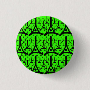 Neuron Mosaic 3 Cm Round Badge