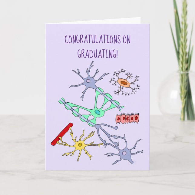 Neurons And Glia Card (Front)