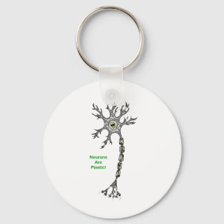 Neurons Are Plastic! Key Ring