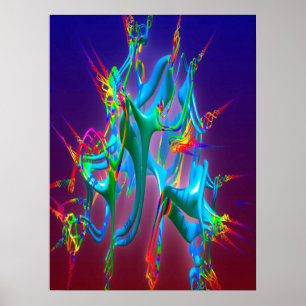 Neurons Connection Poster