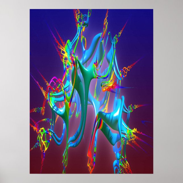 Neurons Connection Poster (Front)