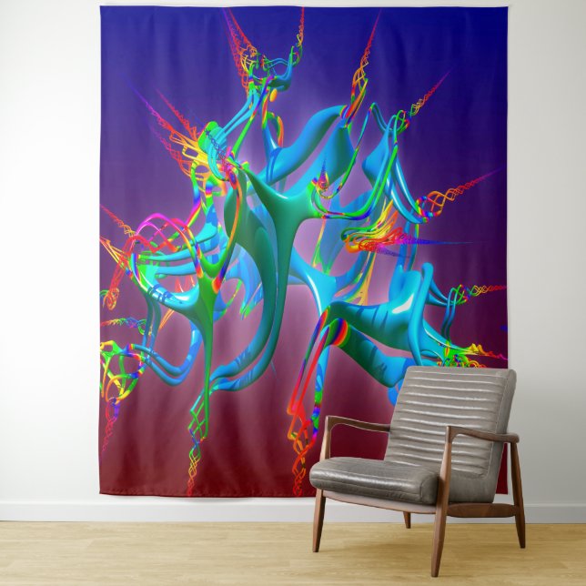 Neurons Connection Tapestry (In Situ)