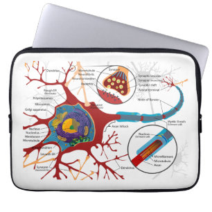 Neurons Nerve Style Laptop Sleeve