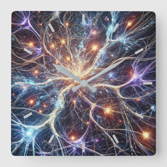 Neurons Wall Clock (Front)