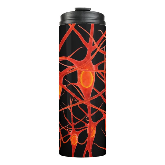 Neuronsneural,3d,anatomy,axon,bio,biological,biolo Thermal Tumbler (Front)