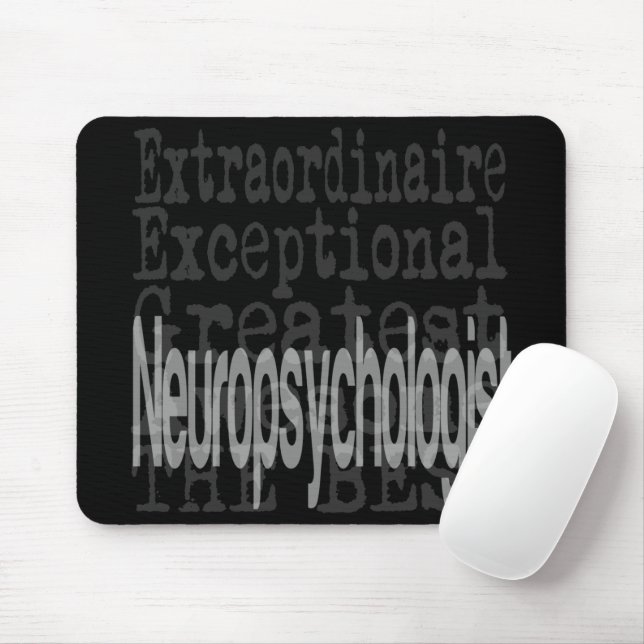 Neuropsychologist Extraordinaire Mouse Pad (With Mouse)