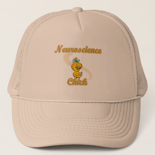 Neuroscience Chick Trucker Hat (Front)