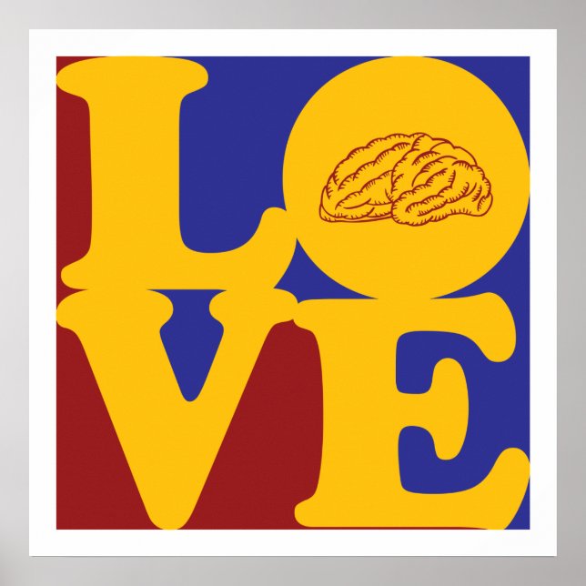 Neuroscience Love Poster (Front)