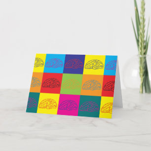 Neuroscience Pop Art Card