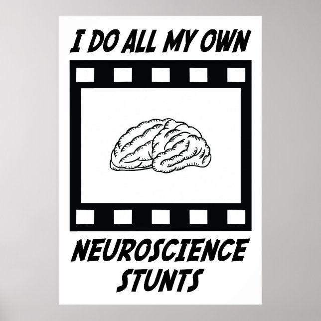 Neuroscience Stunts Poster (Front)