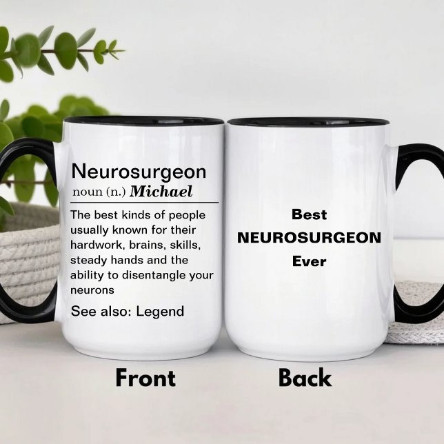Neurosurgeon Definition Mug (Creator Uploaded)