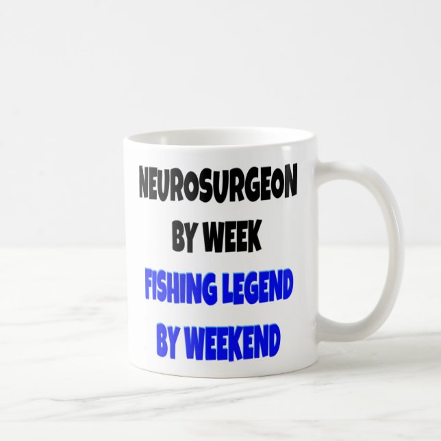 Neurosurgeon Fishing Legend Coffee Mug (Right)