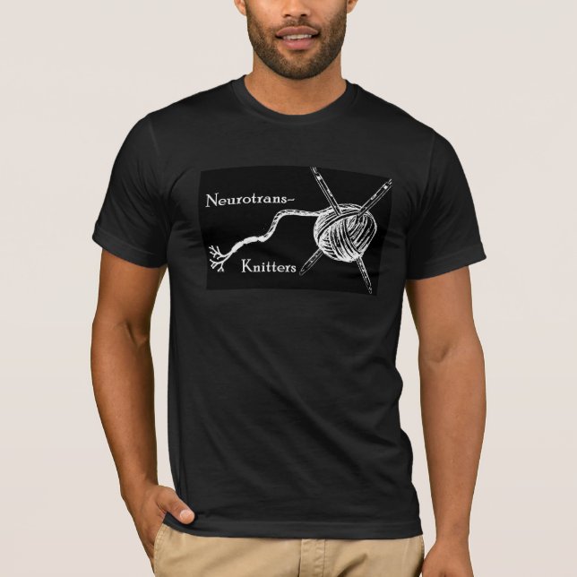 Neurotrans-Knitter Men T-Shirt (Front)