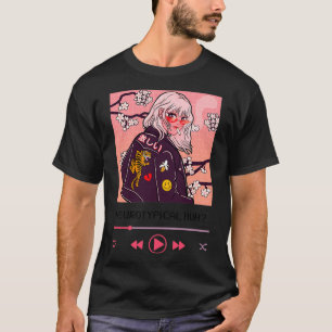 Neurotypical huh Animeaesthetic design for neurodi T-Shirt
