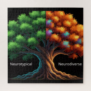 Neurotypical vs. Neurodiverse Jigsaw Puzzle