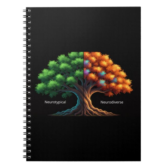 Neurotypical vs. Neurodiverse Notebook (Front)