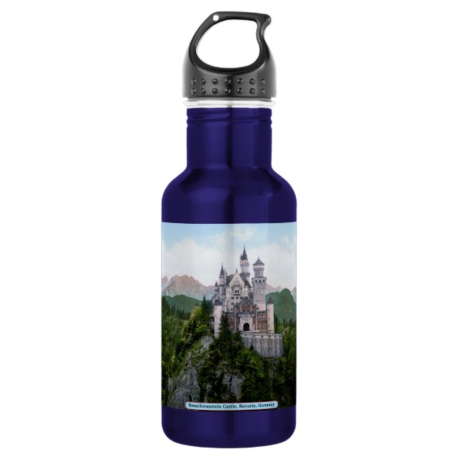 Neuschwanstein Castle, Bavaria, Germany 532 Ml Water Bottle (Front)
