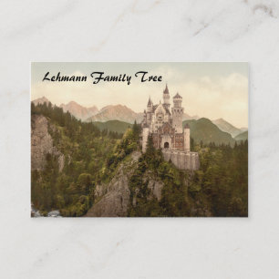 Neuschwanstein Castle, Bavaria, Germany Business Card