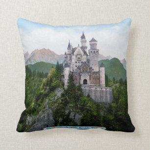 Neuschwanstein Castle, Bavaria, Germany Cushion
