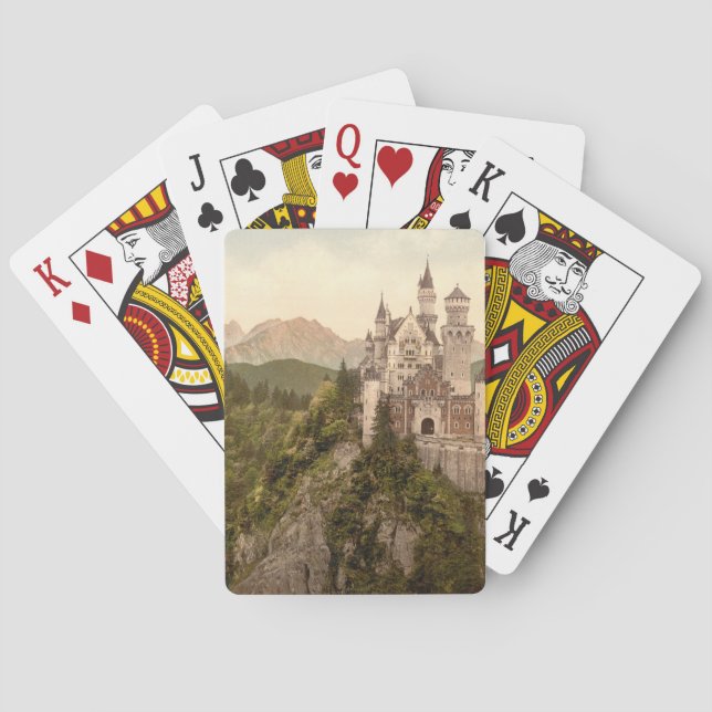 Neuschwanstein Castle, Bavaria, Germany Playing Cards (Back)