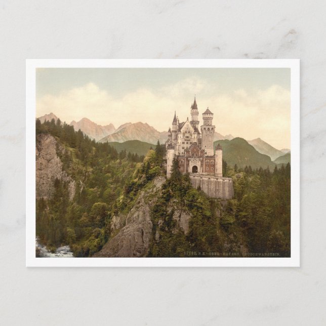 Neuschwanstein Castle, Bavaria, Germany Postcard (Front)