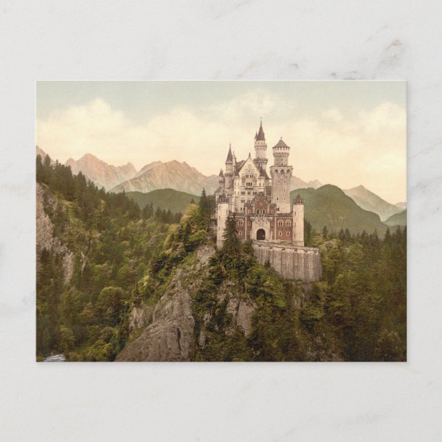 Neuschwanstein Castle, Bavaria, Germany Postcard (Front)