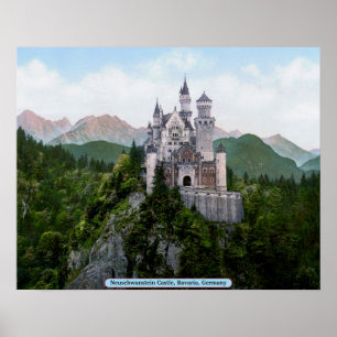 Neuschwanstein Castle, Bavaria, Germany Poster