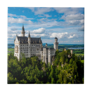 Neuschwanstein Castle - Bavaria - Germany Tile
