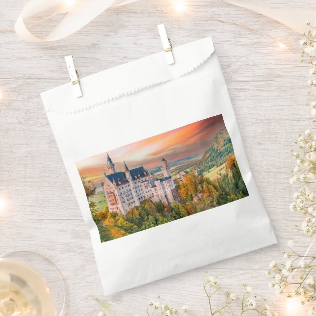 Neuschwanstein castle favour bag (Clipped)