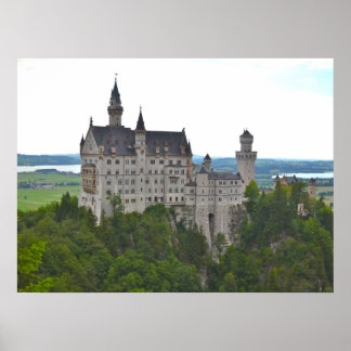 Neuschwanstein Castle from the Bridge Poster