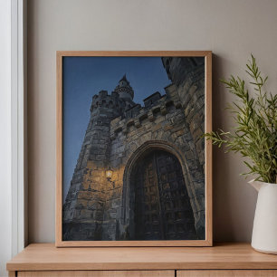 Neuschwanstein Castle Gatehouse Twilight Canvas Print
